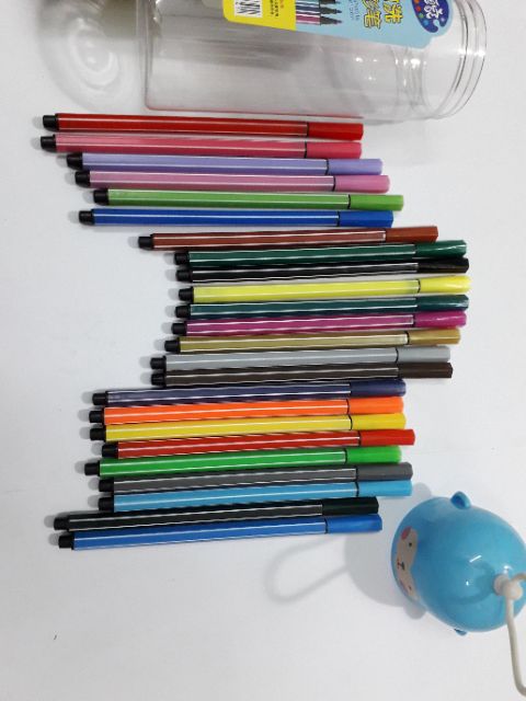 Lọ bút lông màu 24 màu hàng đẹp