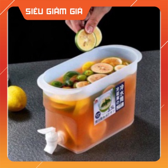 Bình nước để tủ lạnh siêu tiện dụng 3.5 lít 💖 - NNT Mart