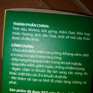 Combo 2 lọ TRỊ #VIÊM NANG LÔNG tặng 01 túi tẩy tế bào chểt trị viêm nang lông