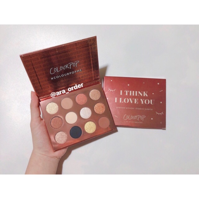 Bảng màu mắt Colourpop I Think I Love You