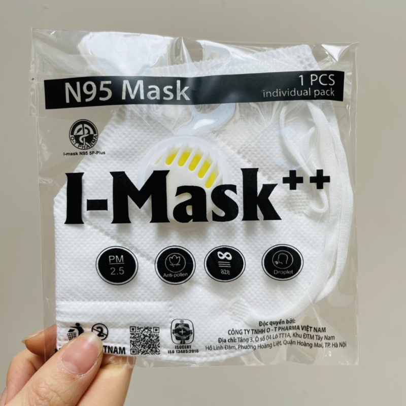 [HỘP 10CHIẾC] Khẩu Trang N95, KN95 kháng khuẩn, có van thở, chống bụi mịn PM2.5, kẹp mũi kim loại