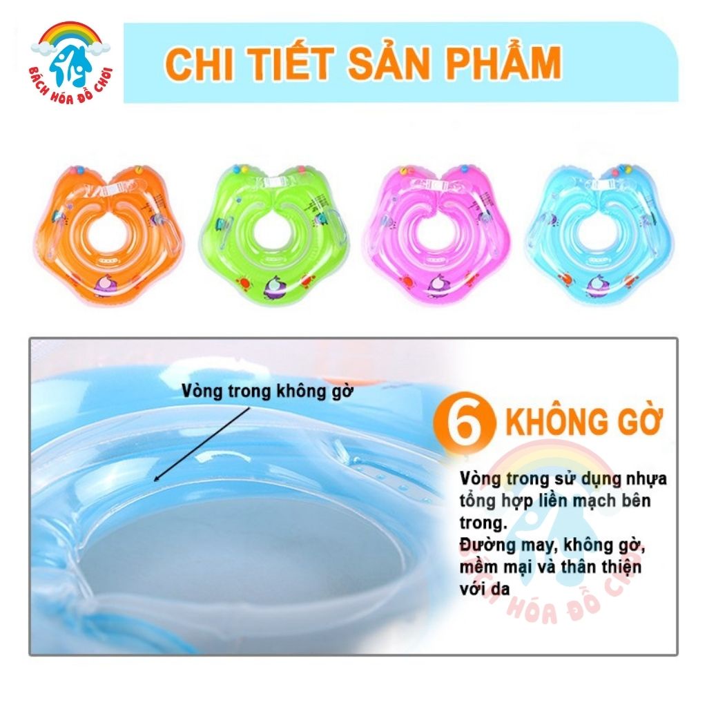 Phao cổ cho bé 𝑭𝑹𝑬𝑬𝑺𝑯𝑰𝑷 Phù hợp cho bé dưới 1 tuổi