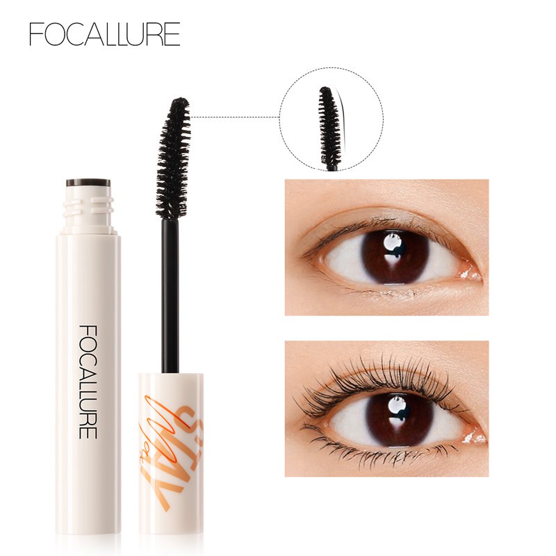 Mascara FOCALLURE Làm Dài Dày Cong Mi Chống Thấm Nước Lâu Trôi 4.5g