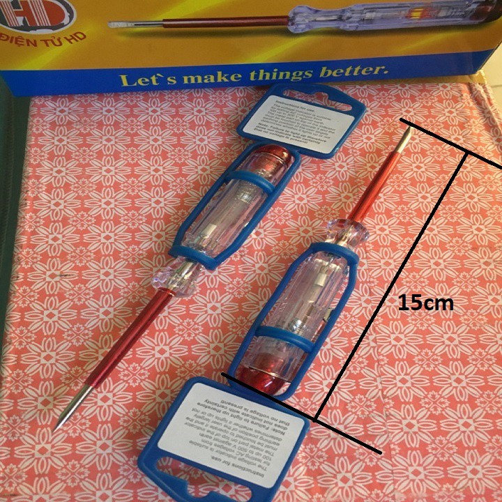 VÍT THỬ ĐIỆN - LOẠI THƯỜNG có 2 phân loại - DIY224.881