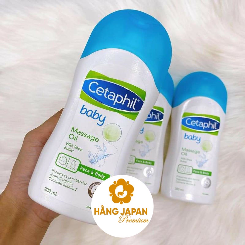 Dầu massage cho bé Cetaphil Baby Oil 200ml