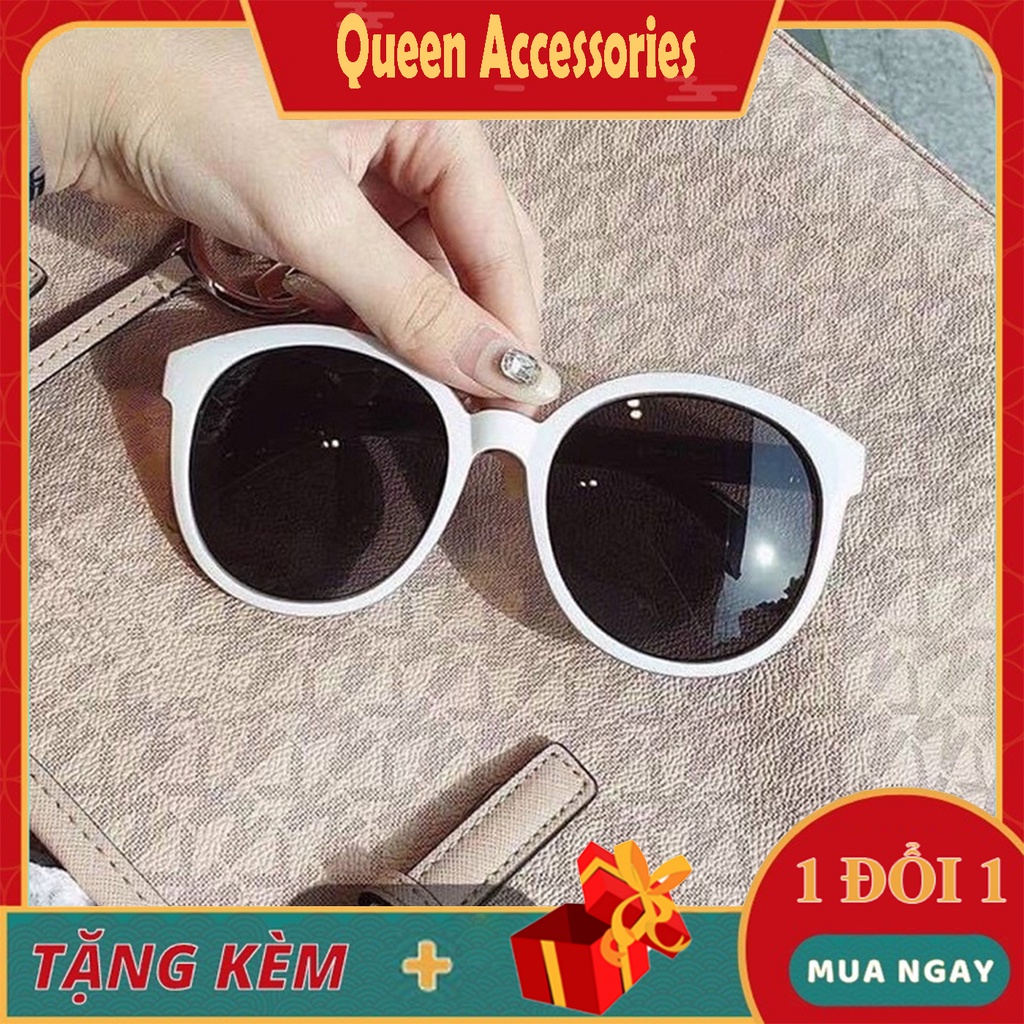 Mắt Kính Râm Mát Thời Trang V Tròn Chống Tia UV Cực Đẹp