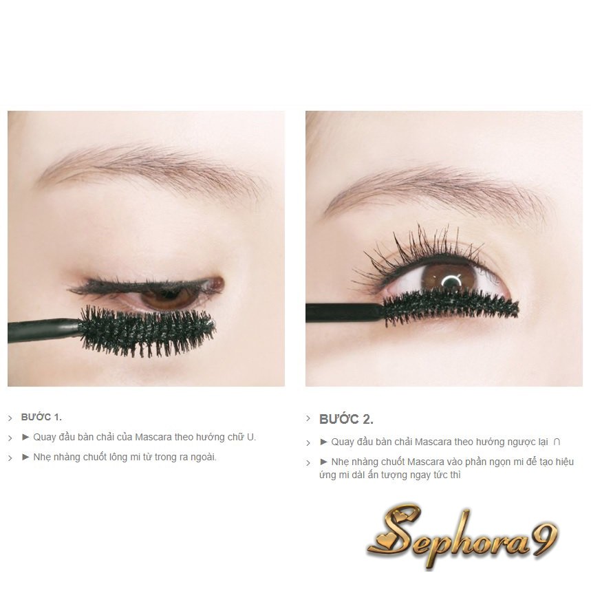 Mascara Chuốt Mi Hàn Quốc Innisfree Skinny làm cong dày dài và cố định mi