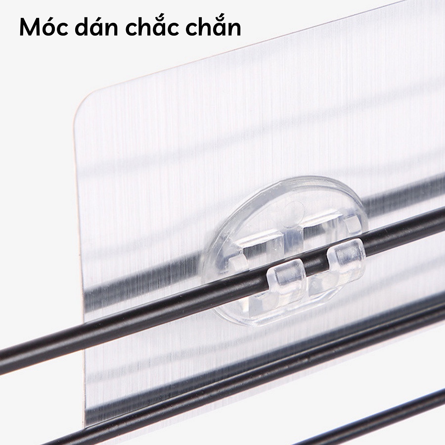 Kệ Đựng Đồ Nhà Tắm, Giá Để Đồ Nhà Bếp Phòng Tắm Đa Năng Không Gỉ Dán Tường Siêu Chắc
