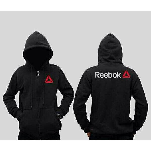 Áo Khoác Hoodie Reebok Jumbo Phối Khóa Kéo Trẻ Trung Năng Động