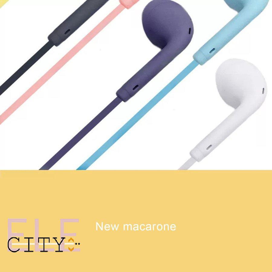 Ele】Tai nghe nhét tai Earphone Super Bass Earphone có Mic cho iPhone / Laptop / Android / Máy Nghe Nhạc