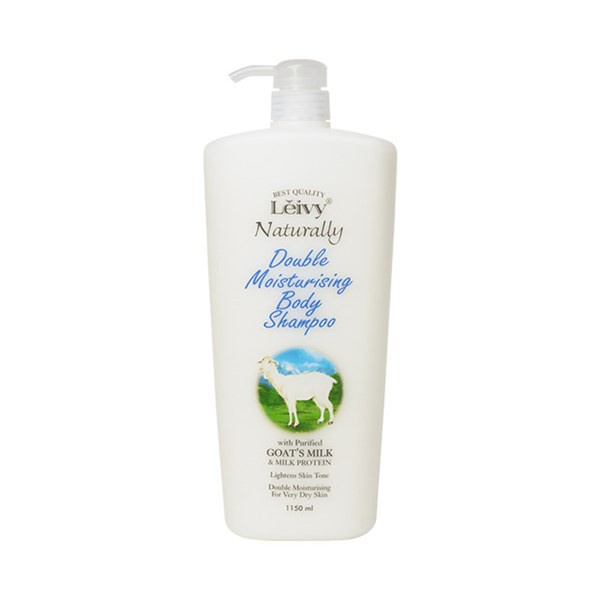 1 chai Sữa tắm Leivy Naturally chiết xuất sữa dê 1150ml