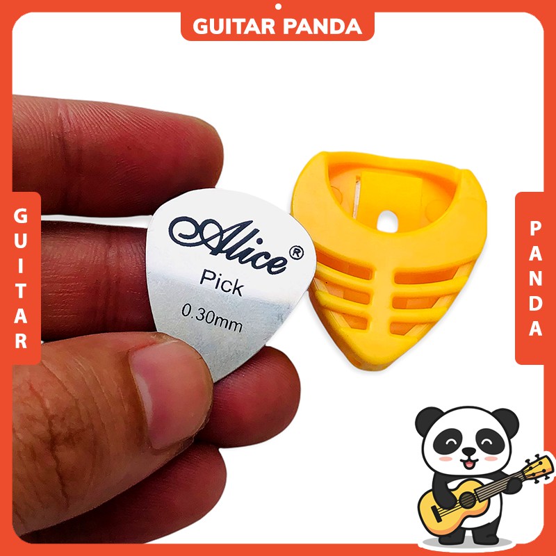 Hộp Đựng Pick Đàn Guitar Nhựa Nguyên Sinh Nhiều Màu