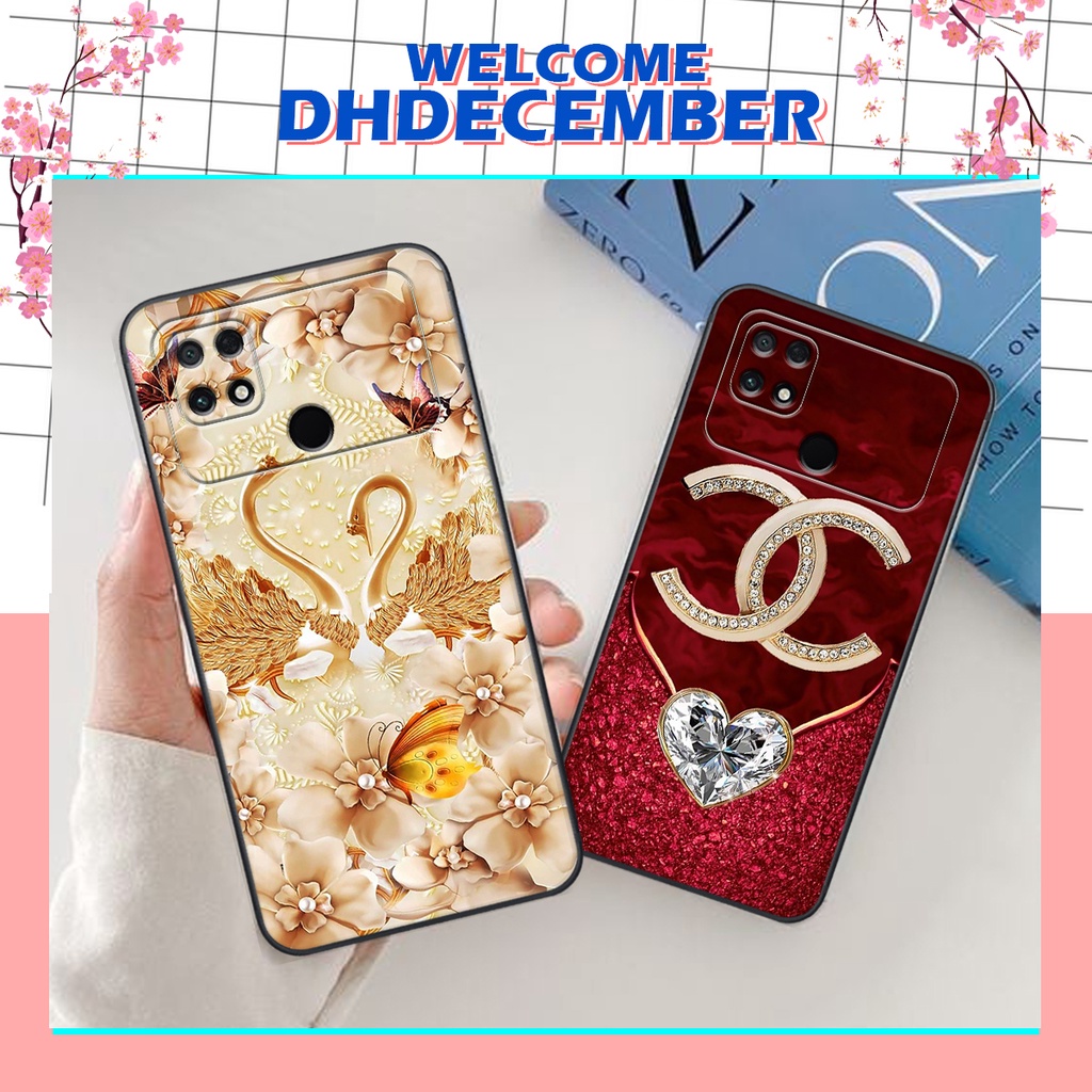 Ốp lưng Xiaomi POCO C40 / REDMI 10C / BẢO VỆ CAMERA in hình hoa xinh xắn, hiện đại , thời trang ,phong cách
