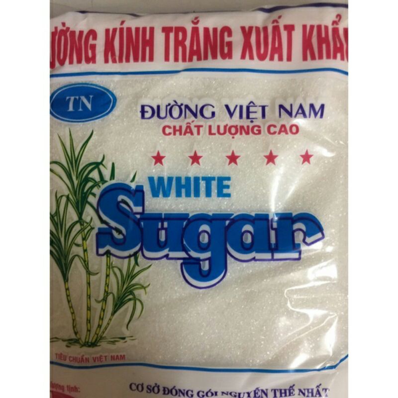 Đường kính trắng xuất khẩu gói 1kg