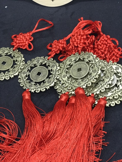 Đồng xu Ngũ Phúc Lâm Môn - Xu Dơi- Vật Phẩm Phong Thủy- Yinyang Shop