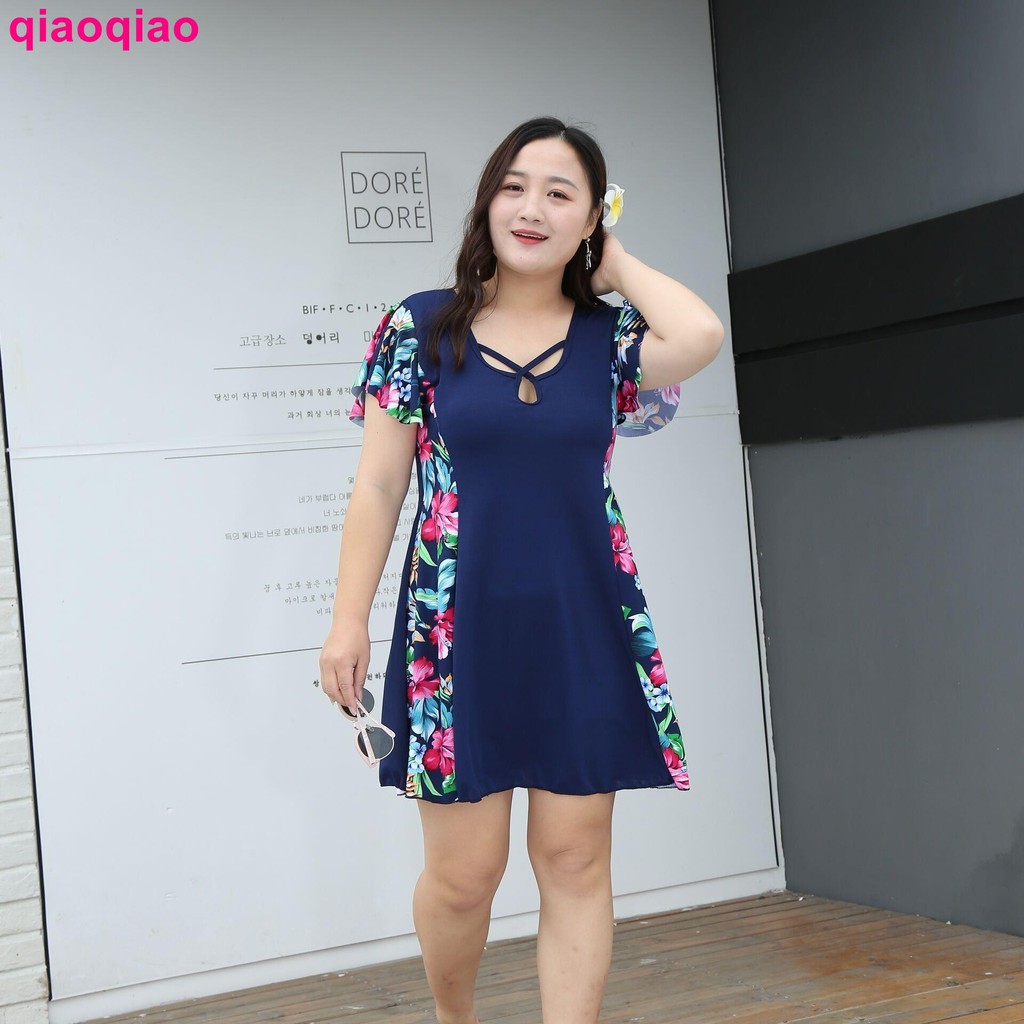 Bộ Đồ Bơi Mỏng Dáng Rộng Cỡ Lớn Thời Trang Mùa Xuân Cho Phụ Nữ Trung Niên 200kg | BigBuy360 - bigbuy360.vn