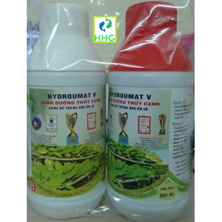 DUNG DỊCH DINH DƯỠNG THỦY CANH HYDROUMAT V CHO RAU ĂN LÁ
