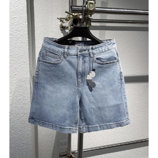 Quần SHORT JEAN CHUOTTRANG Logo ống rộng