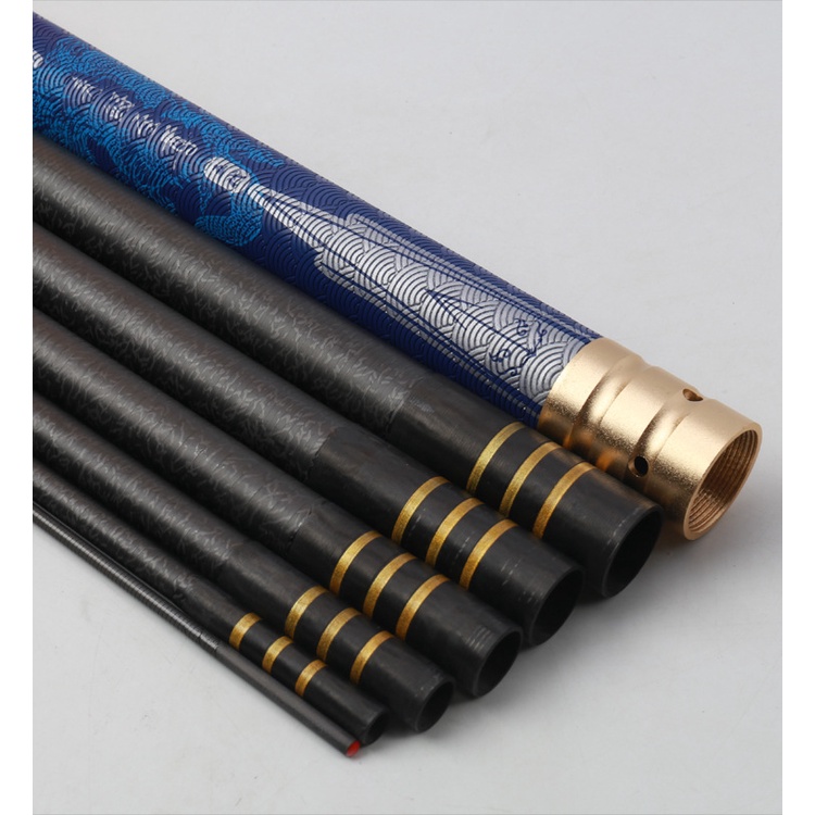 Cần Câu Đài Săn Hàng Tầm Xanh Thế Hệ 5 20H-19i Cần Câu Tay Chính Hãng Cao Cấp Tặng Kèm Ngọn Phụ