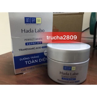 Kem dưỡng trắng toàn diện Hada Labo Perfect White Supreme Cream 50g