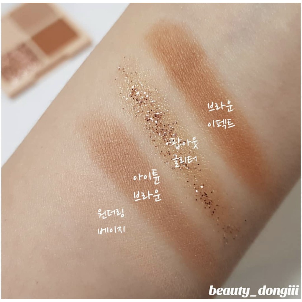 Phấn mắt Peripera Ink pocket shadow palette