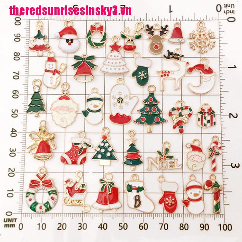 Set 38 Phụ Kiện Trang Trí Giáng Sinh