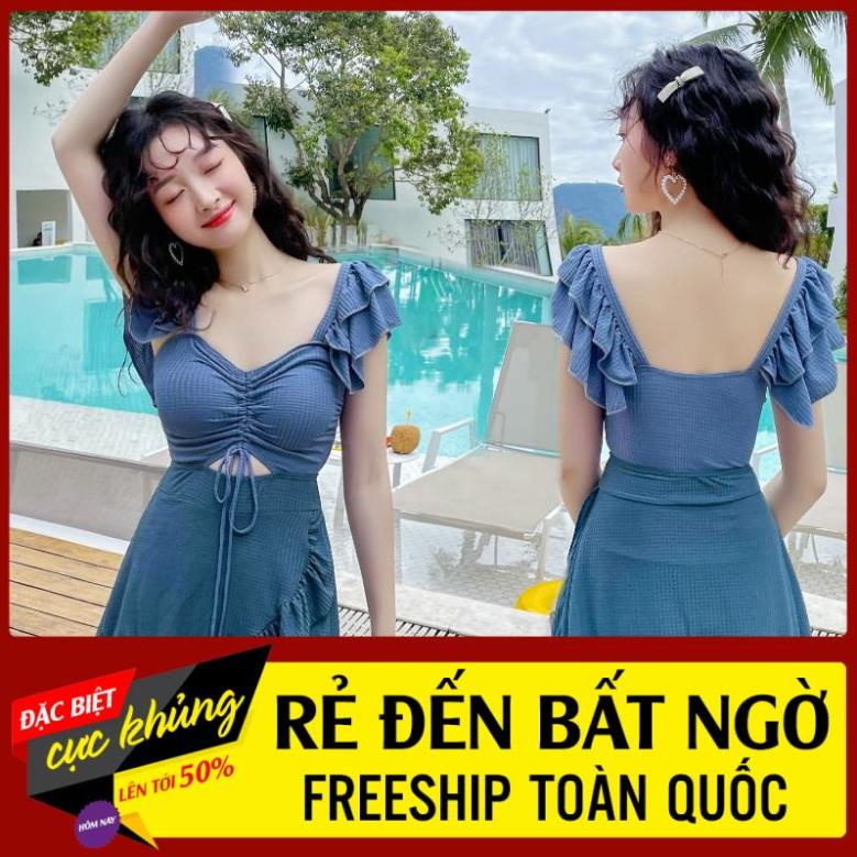 Đồ Bơi Nữ Kín Đáo Dạng Váy - Bikini Áo Bơi Liền Thân Đẹp *