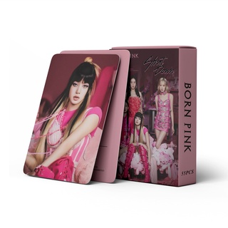 Blackpink album born pink world tour shut down photocard pink venom & - ảnh sản phẩm 6