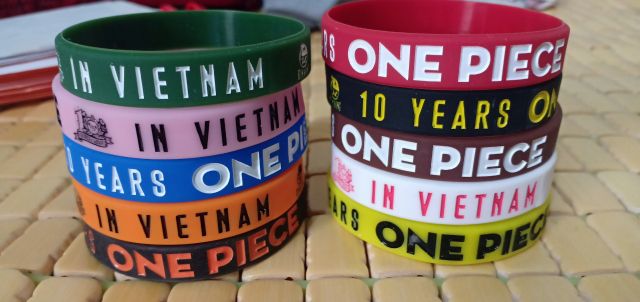 Vòng tay cao su One Piece - Vua Hải Tặc