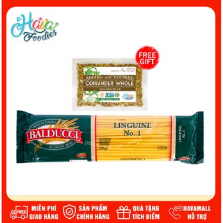 [DATE MỚI NHẤT] Mì Ý Sợi Dẹt Linguine Balducci Số 1 500G - Tặng Hạt Ngò
