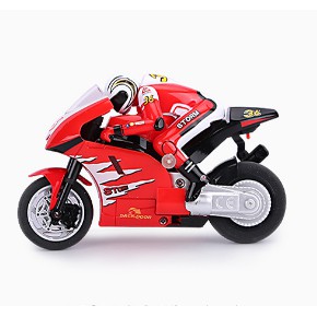 Xe máy điều khiển mini RC tốc độ cao 25km/h phân khối lớn - Fancy Stunt 8012 đồ chơi trẻ em sáng tạo