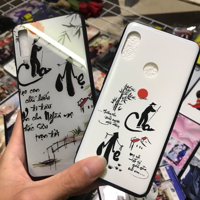 Combo ốp in thư pháp kèm phụ kiện