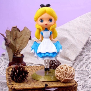 Búp bê trang trí bánh (Elsa, Nàng tiên cá, Bạch Tuyết, Alice) (N1607)