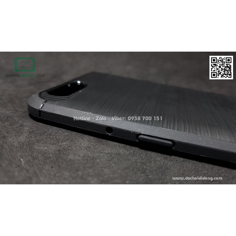 Ốp lưng Oppo F7 Likgus chống sốc vân kim loại