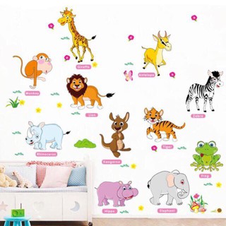 decal Con vật tiếng anh