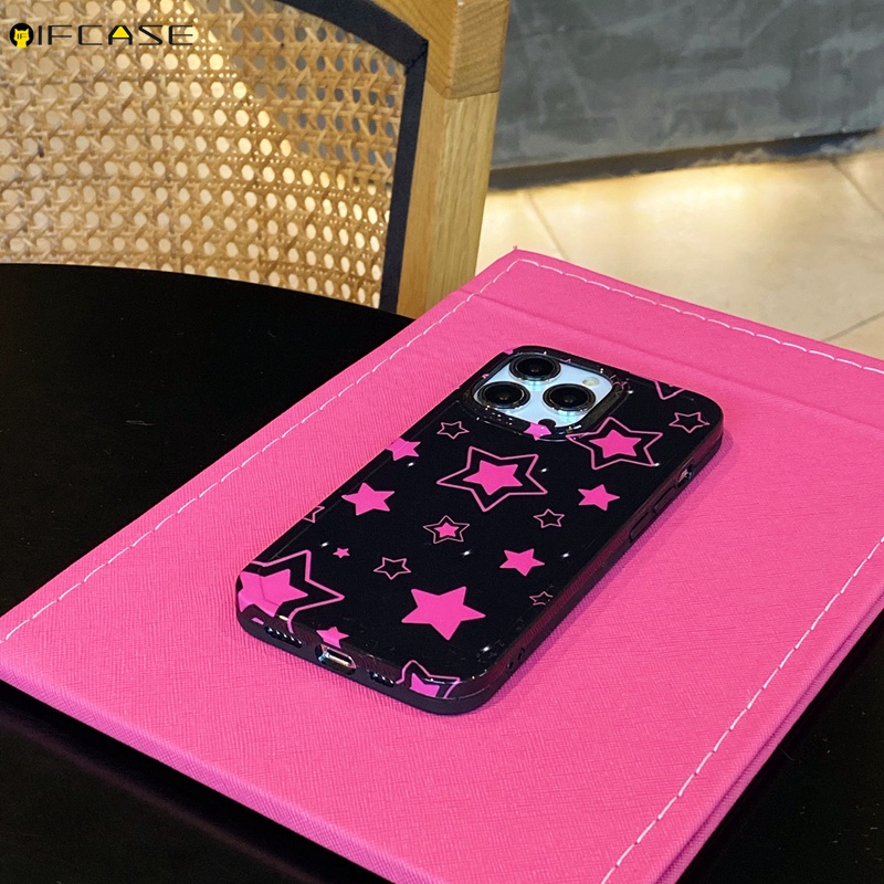 Ốp Điện Thoại Chống Sốc In Hình Ngôi Sao Năm Cánh Cho iPhone 13 12 11 Pro Max XS Max XR X