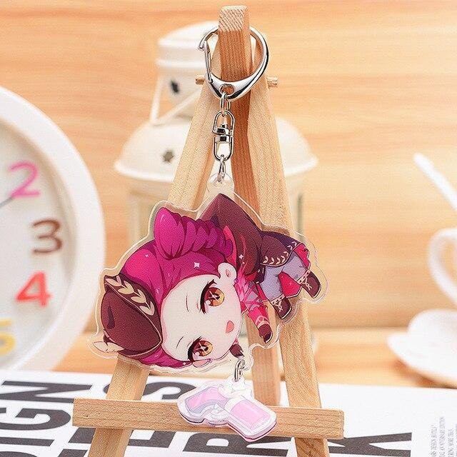 ( Mica trong acrylic ) ( Mẫu 3) Móc khóa anime Identity V Nhân cách thứ năm ver treo chibi anime M01