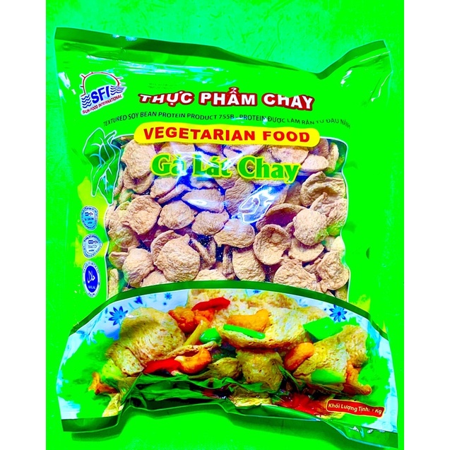 Gà Lát Chay cao cấp lát lớn 1kg/155k