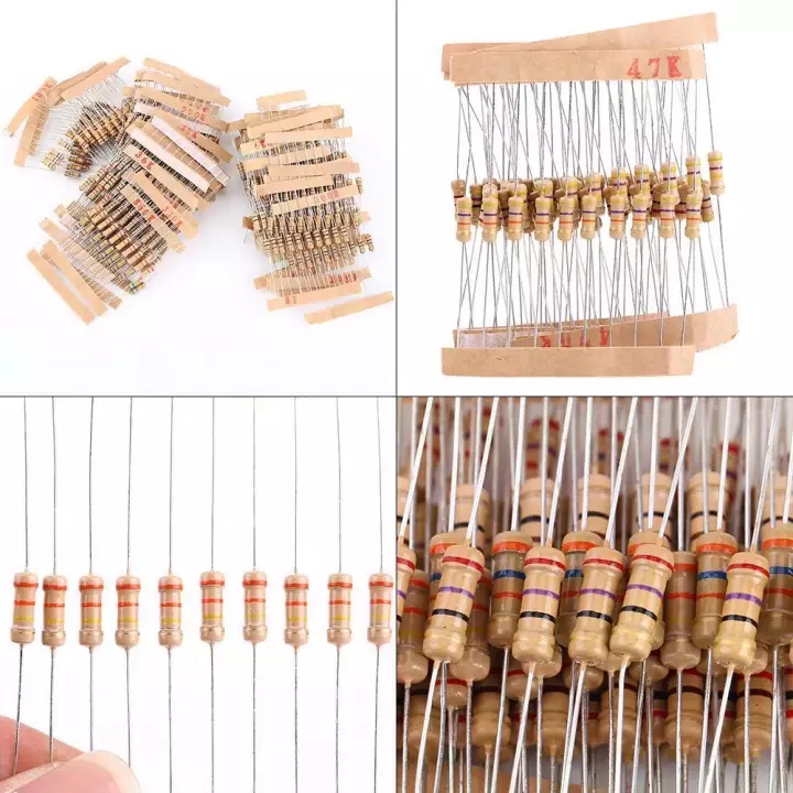 50 Con Điện Trở Vạch 1/4W 5% 1R - 750R