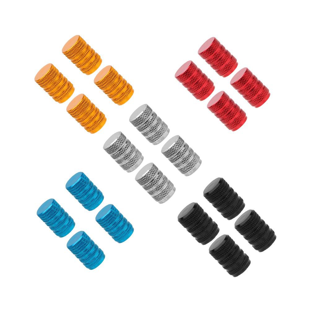 Set 4 nắp chụp van lốp xe hơi bằng hợp kim cao cấp