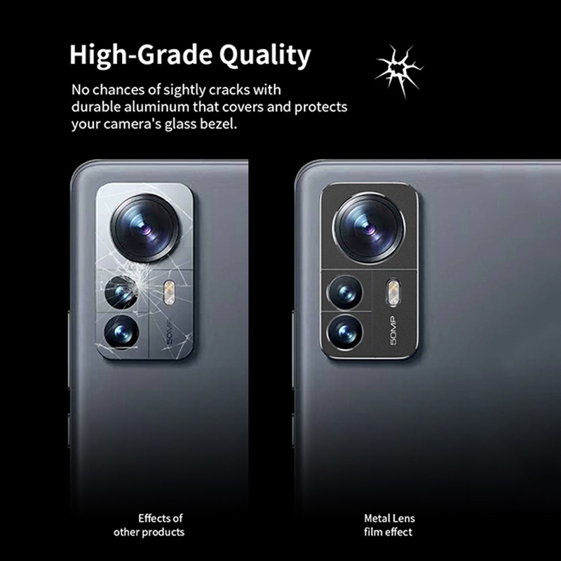 Kính Cường Lực Bảo Vệ Camera Điện Thoại Xiaomi Mi 12/12 Pro/12x Xiaomi 12 12Pro