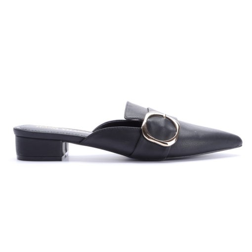 HỒNG THẠNH - Dép Mules Đế Thấp Chất Liệu Microfiber - 4391
