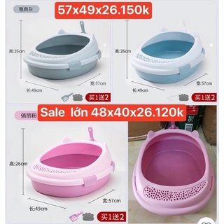 Khay vệ sinh dành cho mèo . tặng kèm xẻng