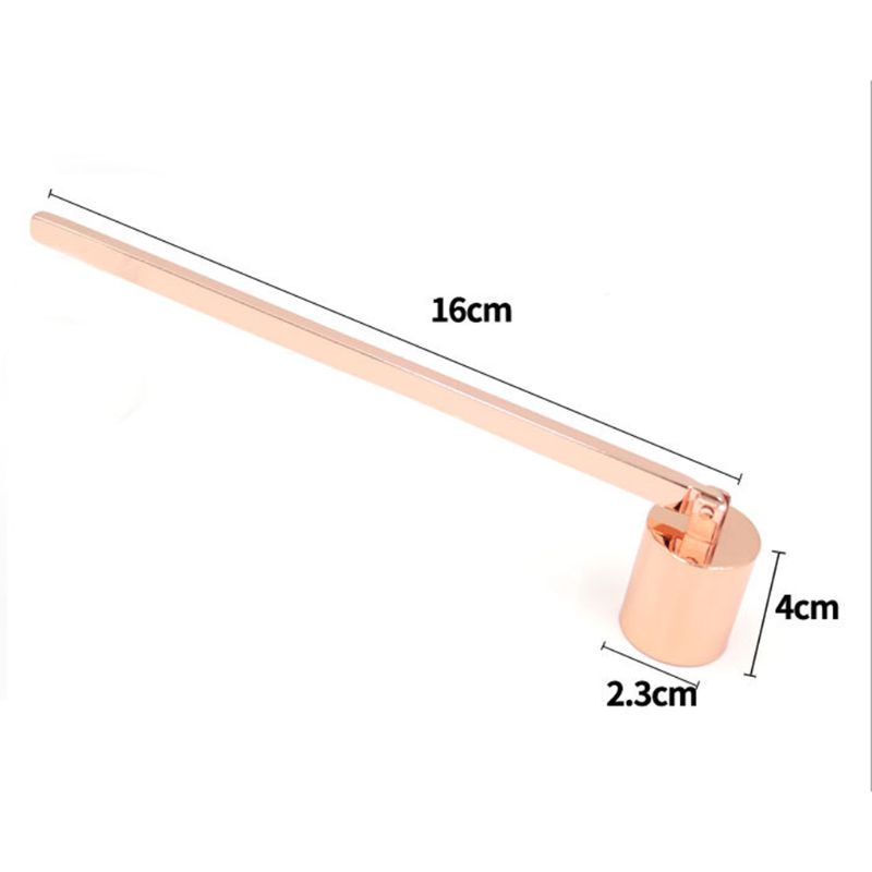 Ống Xi Lanh Thẳng Bằng Thép Không Gỉ 16CM Màu Hồng Kim Loại