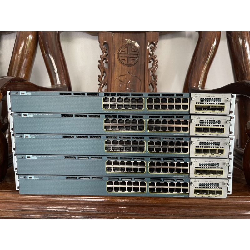 Chuyển mạch Cisco Ws-C3560x-24T-L : switch 24 cổng 1Gbe