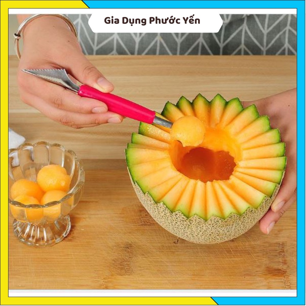 Dao cắt tỉa múc tạo hình trái cây đẹp mắt