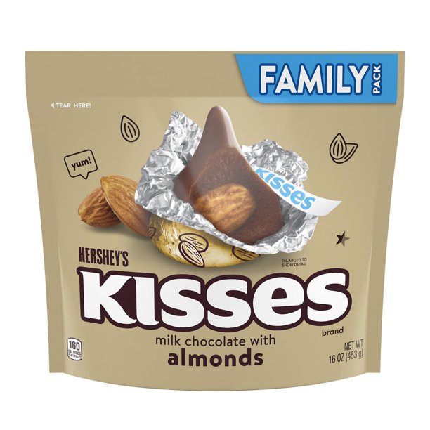 Socola Kisses Sữa Hạnh Nhân Lớn - Socola Mỹ