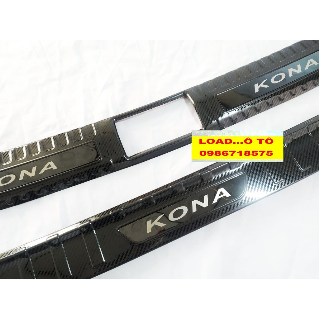 Chống Trầy Cốp Trong Và Ngoài Huyndai Kona 2022-2018 Mẫu Carbon, Titan Xước Cao Cấp