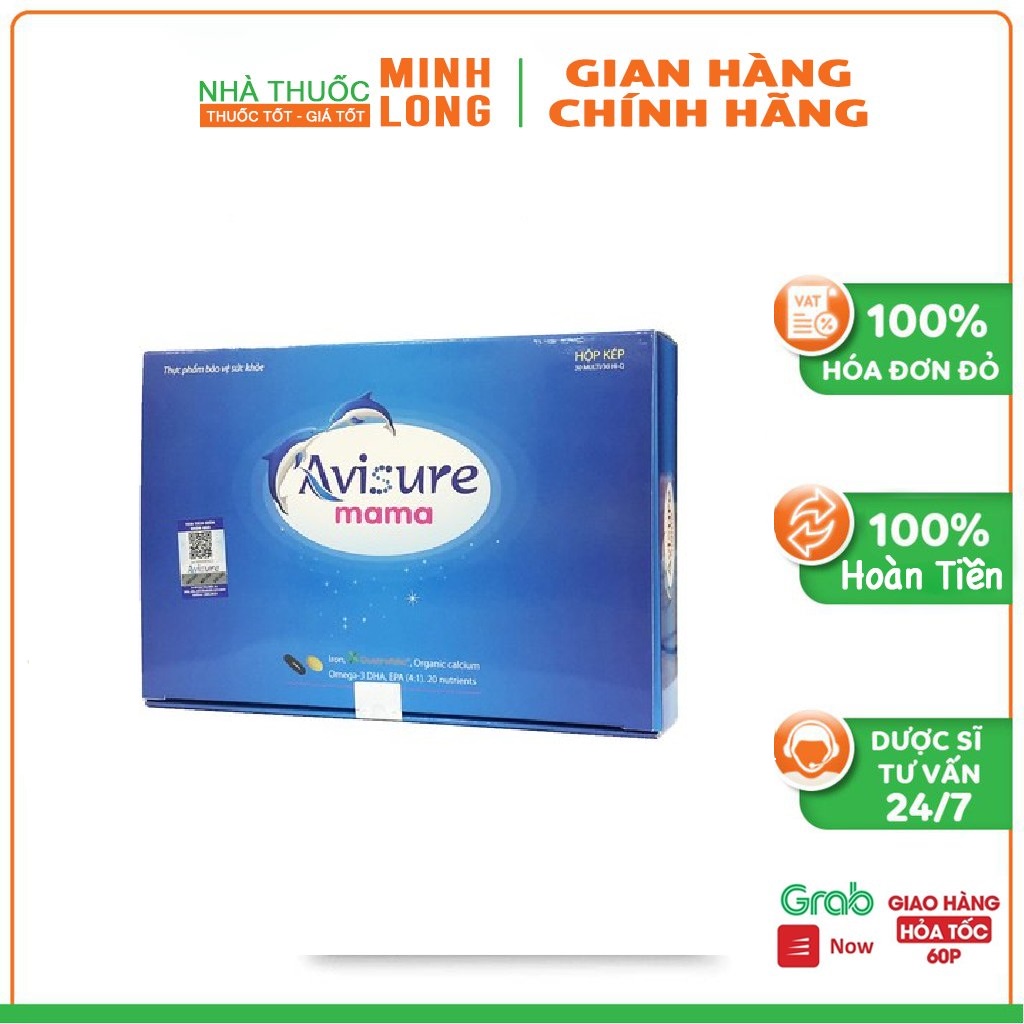 Avisure Mama - Vitamin tổng hợp tối ưu cho phụ nữ mang thai