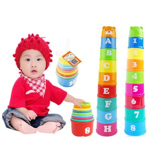Bộ Đồ Chơi Xếp Chồng Hình Tháp (chuyên cung cấp cho các trường mầm non)